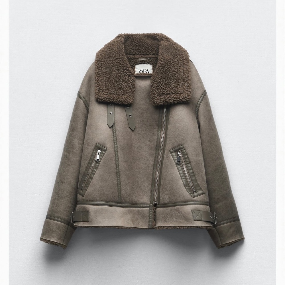 Zara Double Faced Jacket Gray 3548/243